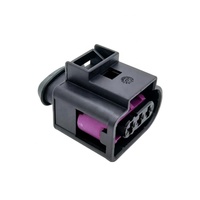 Conector Hembra Impermeable de 3 Pines 4D0 971 993A para Bobina de Encendido VW Audi