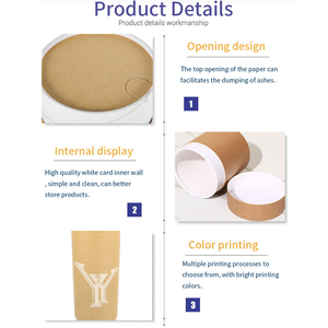 Customized Package Box Nuts Snacks Potato Shrimp Chips <strong>Popcorn</strong> Crispy Paper Can Food Grade Masch Craker Paper Tubes With Cover - Product Image 2