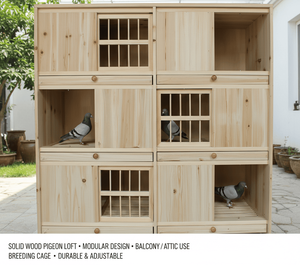 Duivenhok voor kweek en paren - verstelbare kooi, grote maat, meerdere opties - Product Image 1