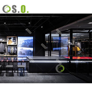 ชั้นวางโชว์เสื้อผ้าระดับไฮเอนด์หรูหราสำหรับตกแต่งร้านขายเสื้อผ้าร้านเสื้อผ้า - Product Image 5