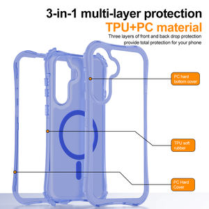 BEAUTYLINE Étuis de téléphone magnétiques 3 en 1 personnalisés pour tous les téléphones, pour <span class=keywords><strong>Samsung</strong></span> S25FE - Product Image 5