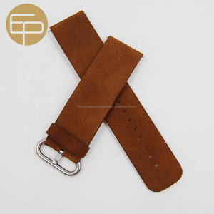 protection boîtier en acier inoxydable à dégagement rapide qualité véritable cuir véritable bande de <span class=keywords><strong>montre</strong></span> pour <span class=keywords><strong>fitbit</strong></span> <span class=keywords><strong>blaze</strong></span> - Product Image 4