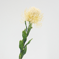 Fleur artificielle réaliste au toucher, branche unique, type coussin de fleurs, pour décorations de Noël, de remise de diplôme, d'hôtel et de maison, vente en gros