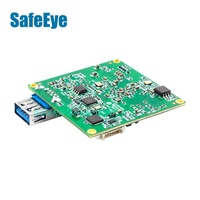 SafeEye Convierte LVDS a Salida USB para Módulo de Cámara Digital SONY FCB, Placa de Interfaz USB, Decodificación, Codificación, Placa de Control