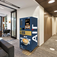 Distributeur automatique de café intelligent à écran tactile AIT pour les événements et les entreprises avec fonction SDK