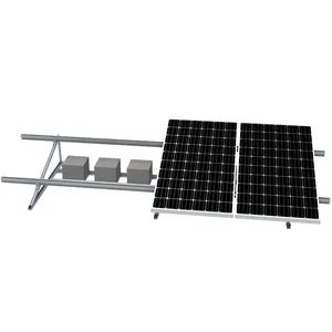 Sunforson-sistema de montaje de panel solar, montaje triangular de techo plano, Marco solar, montaje de balasto fijo