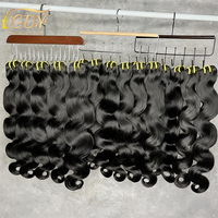 Lots de Cheveux Naturels Indiens Vierge Ondulés, Lots de Cheveux Vietnamiens à Cuticules Alignées, Fournisseur en Gros de Cheveux Humains Non Traités