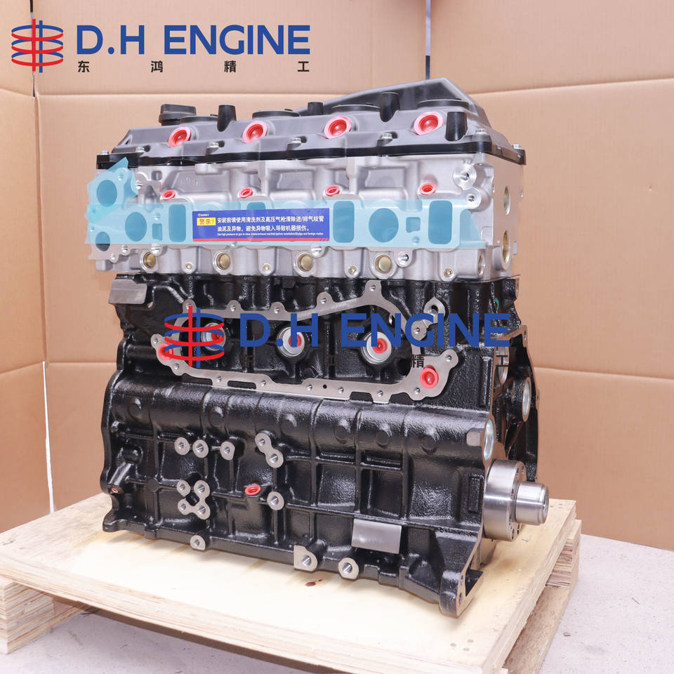 Toyota 2KD-FTV Engine Long Block New 2.5L Turbo Diesel Common Rail D-4D ...