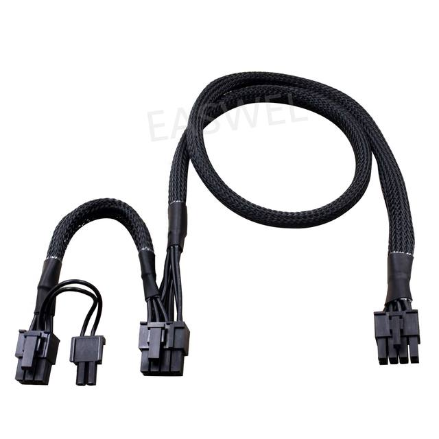 New PCI-E Dual 8pin Modular Cable for Corsair RM550X RM650X RM750X RM850X RM1000X