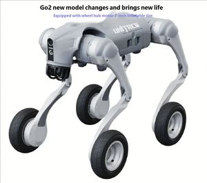 Robot Perro Profesional Unitree Go2-W con Control Inteligente y Desarrollo Modular para Educación Robótica e I+D - Product Image 3