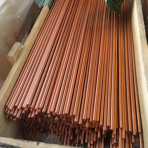 C11000 순수 구리봉 2mm-8mm 직경 구리 바 용접 굽힘 절단 용 밝은 표면 청동 재료 ASTM 표준 - Product Image 5