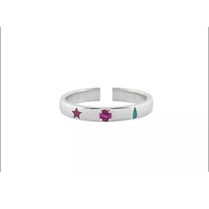 Anime HUNTER x HUNTER anillo <span class=keywords><strong>Hisoka</strong></span> pentagrama goteo ajustable Halloween Moda hombre mujer <span class=keywords><strong>Cosplay</strong></span> accesorio regalos - Product Image 5