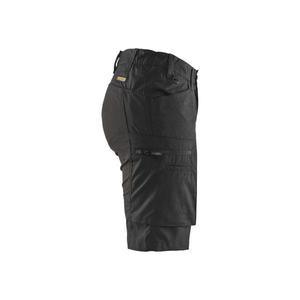 BLAKLADER - 714918459900C42 Pantalones cortos de servicio para mujer Stretch Black - EAN 7330509535608 PANTALONES DE TRABAJO PANTALONES CORTOS DE TRABAJO - Product Image 4