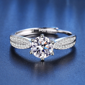 <strong>Cheap</strong> Diamond <strong>Ring</strong> Silver Engagement Wedding <strong>Promise</strong> <strong>Rings</strong> for Women - Product Image 2