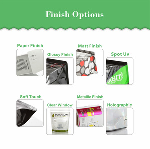 Bolsa Transparente con Cierre Hermético, Reutilizable, a Prueba <span class=keywords><strong>de</strong></span> Fugas, Sellado Térmico <span class=keywords><strong>de</strong></span> 3 Lados, Envase <span class=keywords><strong>de</strong></span> Plástico PET para Alimentos, Especias y Polvos - Product Image 5