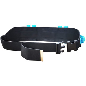 Cinturón de transferencia para caminar, soporte de cintura de nailon, talla L, morado, con asa de apoyo para movilidad de personas mayores - Product Image 4