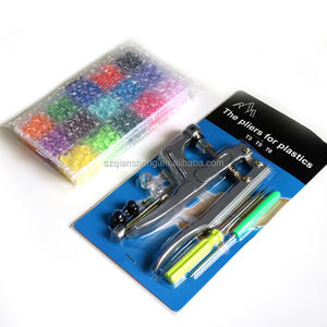 Pince à presser en métal pour boutons-pression T3, <span class=keywords><strong>T5</strong></span>, T8, pince à presser pour boutons-pression + 150 pièces de boutons-pression en résine plastique <span class=keywords><strong>T5</strong></span> pour couches lavables - Product Image 3