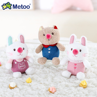 Đồ Chơi Nhồi Bông Hình Thỏ Metoo, Đồ Chơi Nhồi Bông Nhỏ Hình Thỏ Dễ Thương Sang Trọng Thời Trang