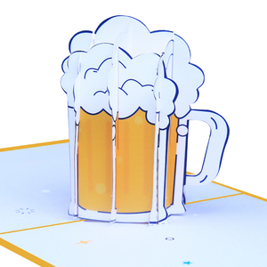 <span class=keywords><strong>Carte</strong></span> de vœux créative en papier creux imprimé en couleur, en trois dimensions, tasse <span class=keywords><strong>à</strong></span> bière, <span class=keywords><strong>fête</strong></span> <span class=keywords><strong>des</strong></span> <span class=keywords><strong>pères</strong></span>, <span class=keywords><strong>carte</strong></span> pop-up 3D, <span class=keywords><strong>carte</strong></span> de bénédiction - Product Image 3