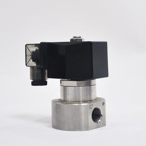 1/8 "NPT 1/4" NPT 스테인레스 스틸 304 직접 작용가스 용수 용 정상 폐쇄 고압 솔레노이드 밸브 - Product Image 4
