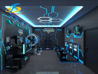 Console de magasin vr de haute technologie machine de jeu pc nouvelle arrivée 9d vr cinéma vr simulateur de vol