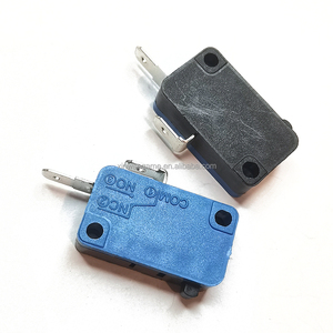 สวิตช์ไมโครสวิทซ์พลาสติก2พิน5V สไตล์อเมริกันสวิตช์รีเซ็ตด้วยตนเองสำหรับชิ้นส่วนเครื่องเล่นเกม - Product Image 1