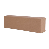 Boîte d'emballage d'expédition en papier ondulé kraft recyclable personnalisable boîte cadeau réutilisable à fermeture éclair personnalisée