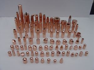 스폿 용접 건 소모품 저항 용접 구리 전극 캡 팁 - Product Image 5