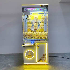 Búp bê Catcher trò chơi máy Đồng tiền hoạt động đồ chơi Arcade Crane Claw máy - Product Image 4