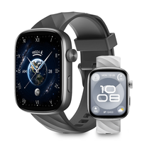 Fabricant de montres intelligentes, vente en gros d'usine, écran AMOLED HD de 1,93 pouce, rapport d'écran de 78 %, cadre métallique, logo OEM personnalisé, emballage