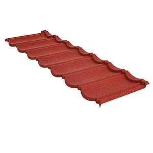 กระเบื้องหลังคาโลหะเคลือบหินสีรุ้งแบบดั้งเดิม สำหรับโรงแรม - กันน้ำ กันลม กันไฟ รับประกัน 5 ปีขึ้นไป โอเว่นส์ - Product Image 4