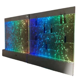 แผงบับเบิ้ลอะคริลิคตั้งพื้นพร้อมไฟ LED <span class=keywords><strong>ส</strong></span>ีแผงผนังฟองหน้าจอตกแต่งคุณลักษณะน้ํา - Product Image 6