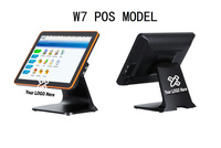 1 año de garantía Pos Machine Win10 Pantalla táctil Autoservicio Sistema Pos Sistema de cajero