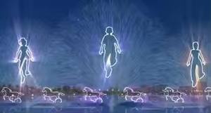 Écran de cinéma flottant moderne en plein air pour <span class=keywords><strong>musique</strong></span> dansante Spectacle de fontaine d'eau - Product Image 3