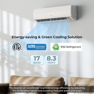Aire Acondicionado Mini Split Costway 11500 Btu 230V 17 Seer2 Wifi Inverter Sistema de Calefacción y Refrigeración - Product Image 6