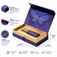 Boîte d'emballage magnétique de luxe en gros pour parfums et bijoux, boîte cadeau rigide en carton imprimée sur mesure avec couvercle rabattable, vente en gros