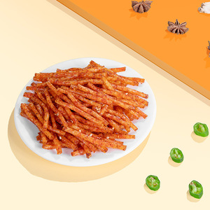 <span class=keywords><strong>Latiao</strong></span>, en-cas chinois épicés au gluten, 50g, rétro, années 80-90, bandes nostalgiques de l'enfance, prêts à manger, durée de conservation de 6 mois, vente en gros - Product Image 4