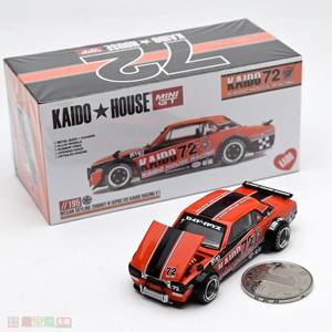 Kaido House MINIGT pressofuso 1:64 Skyline 2000gtr KPGC10 in lega 2025 può spingere la <span class=keywords><strong>collezione</strong></span> di modelli in miniatura per <span class=keywords><strong>auto</strong></span> - Product Image 3