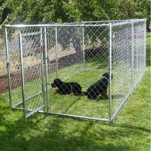Jaula/Caseta/Corral para Perros Grande, Personalizada, de Malla Metálica Galvanizada para Exteriores, Impermeable, Fácil de Montar, con Paneles de Cerca - Product Image 6