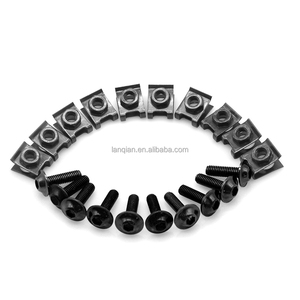 Accesorios para Motocicleta, Kit de Tornillos y Tuercas para Carenado, Clips de Fijación, Tornillos KX125 para <span class=keywords><strong>Kawasaki</strong></span> <span class=keywords><strong>KX</strong></span> 125 2001-2005 2004 2003 <span class=keywords><strong>2002</strong></span> - Product Image 3