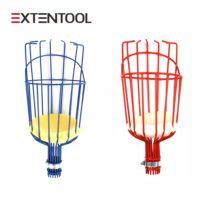Extentool 6m verstelbare tuingereedschap aluminium telescopische steel fruitplukker oogstmand fruit plukken