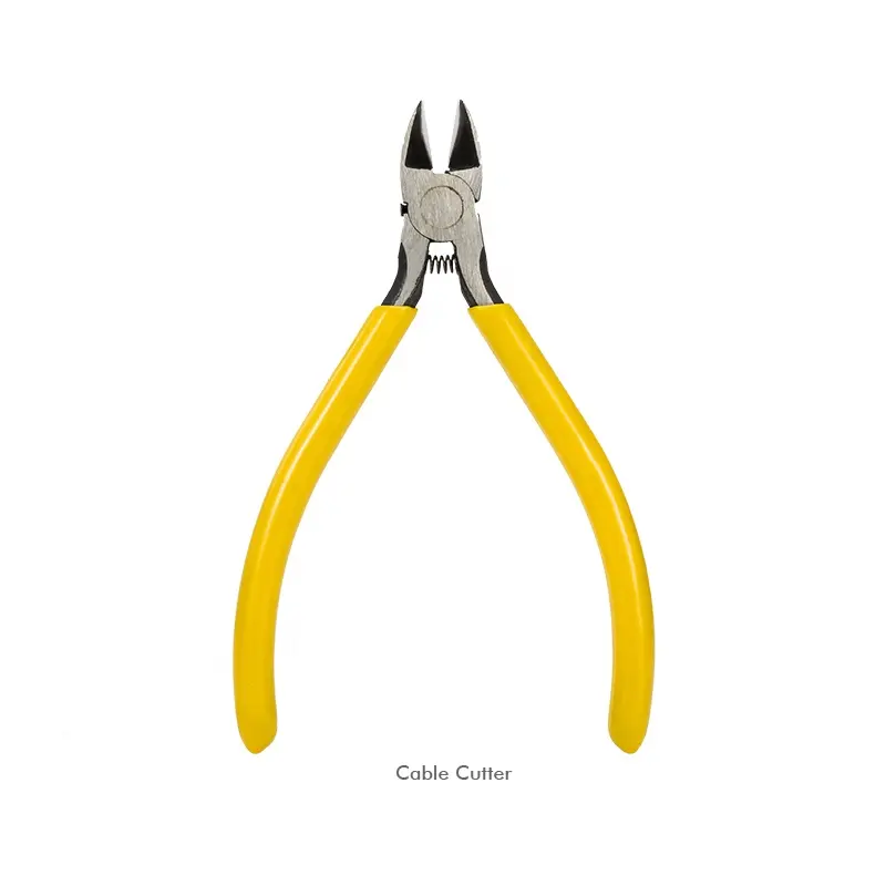 Cortador de cable de red Linkwylan, cortador de alambre eléctrico, herramienta de corte, cortador lateral para trabajos de corte precisos