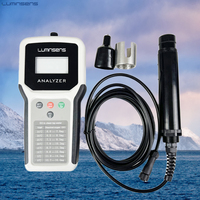 Testeur d'oxygène, capteurs DO, analyseur de qualité de l'eau fluorescente pour eaux usées, pH-mètre portable