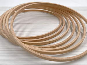 Recién llegados, decoración de guardería de haya, cama, percha móvil de madera redonda personalizada para bebé, anillo móvil para atrapasueños de macramé móvil DIY - Product Image 3