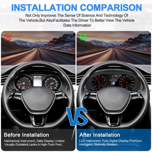 LCD Instrument Cluster <b>for</b> Volkswagen VW Magotan B7 CC 2010-2018 Linux System Carplay Digital Dashboard Auto Meter - Product Image 2