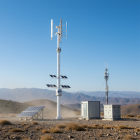 Generador de Energía Eólica de Alta Potencia, Turbina Eólica de Eje Vertical de 100kw