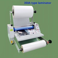 Plastifieuse électrique A3, machine à plastifier à froid et à chaud, adaptée aux étiquettes en cristal et à la plastification de films, compatible A4