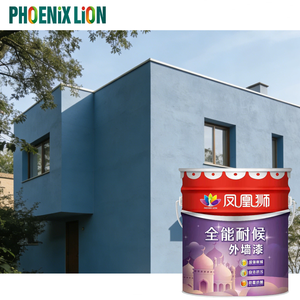 Revêtement mural imperméable adhésif excellent pour l'extérieur des maisons, application respirante par pulvérisation, émulsion pure ignifuge - Product Image 6