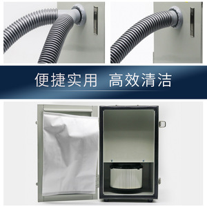 เครื่องดูดฝุ่นทันตกรรมโกลเด้นไลท์ รุ่นใบพัดเดี่ยวและคู่ สำหรับใช้ในคลินิก เสียงเบา ดูดฝุ่นเร็ว - Product Image 5