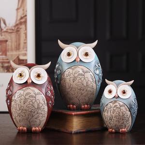 Figuras de animales de resina artesanales de animales en miniatura de estilo Retro europeo - Product Image 3